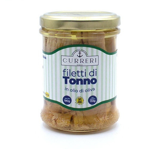 filetti di tonno in olio di oliva