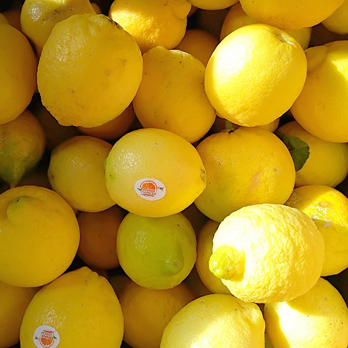 Organic lemons