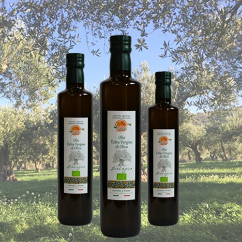 Olio extravergine di oliva in bottiglia