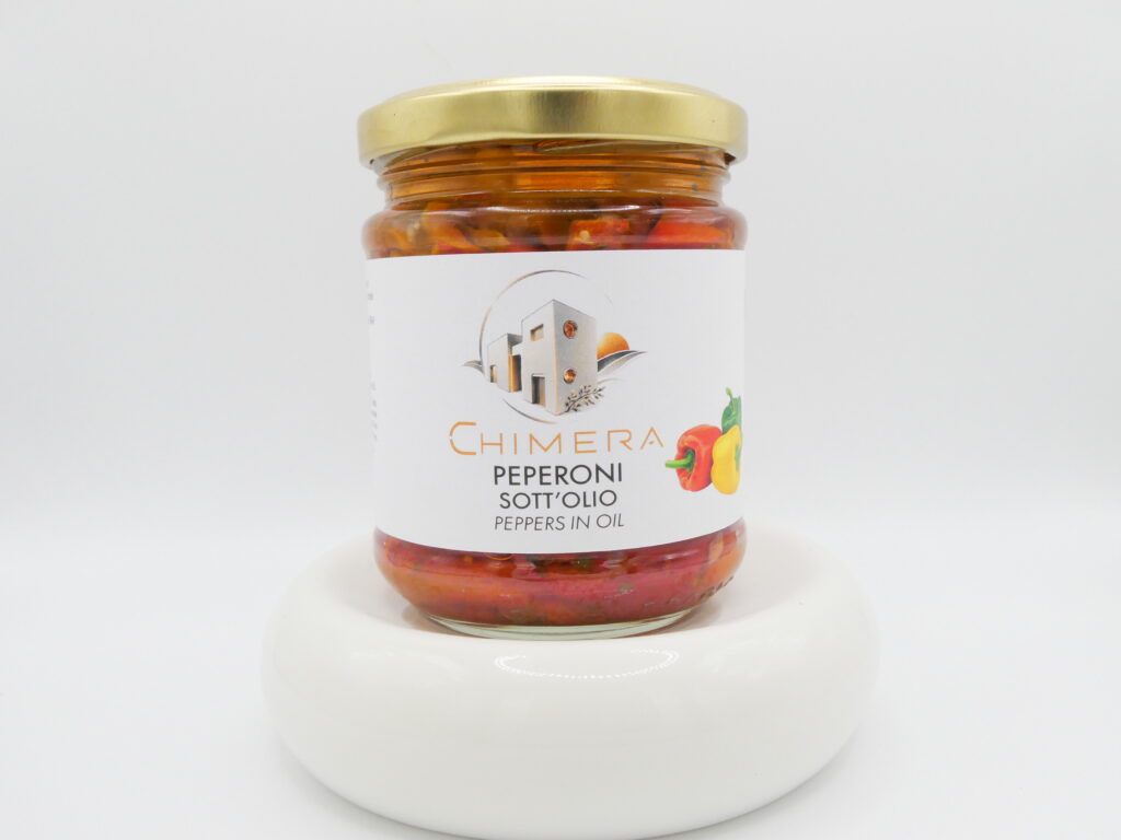 Peperoni rossi sott’olio